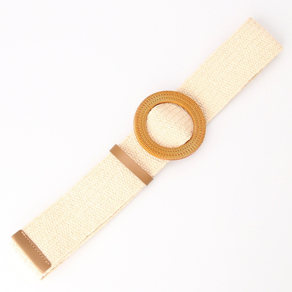 Elastic woven belt